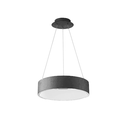 Corso 18in LED Pendant 3000K In Black